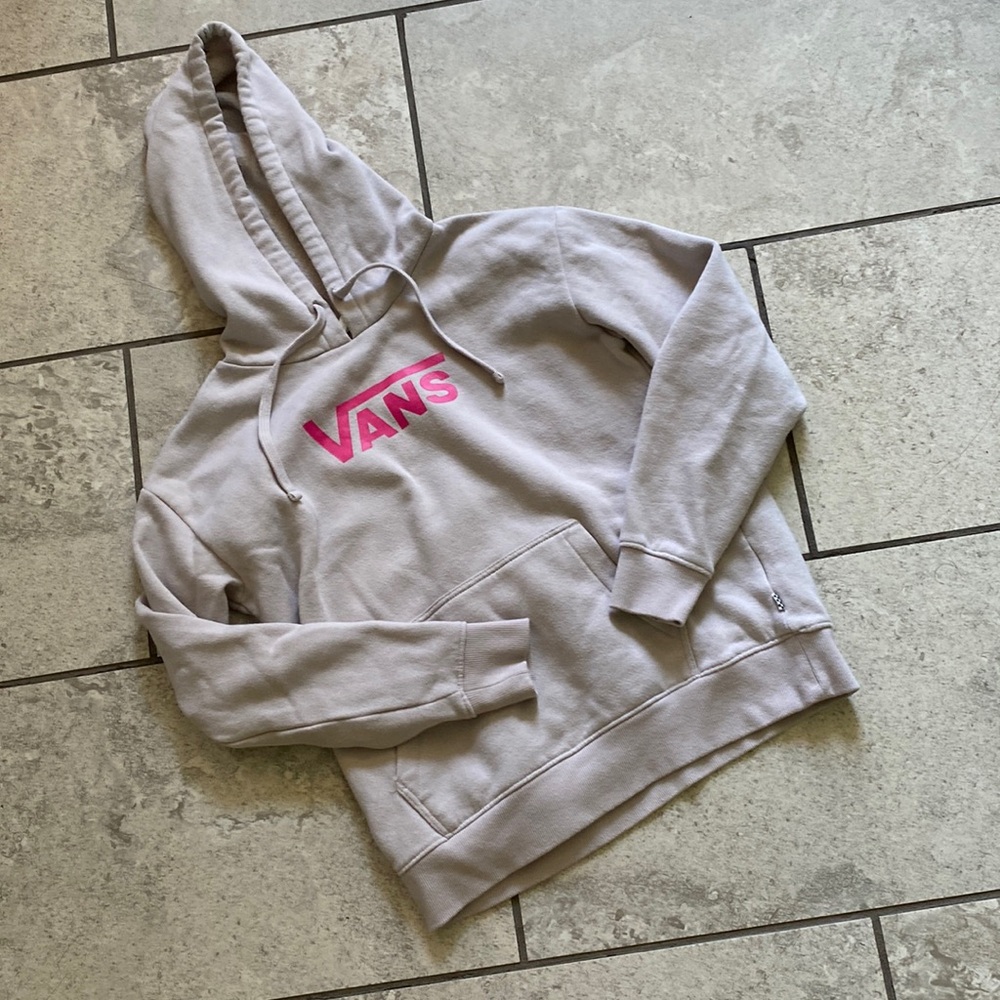 Vans Taupe Pink Hoodie